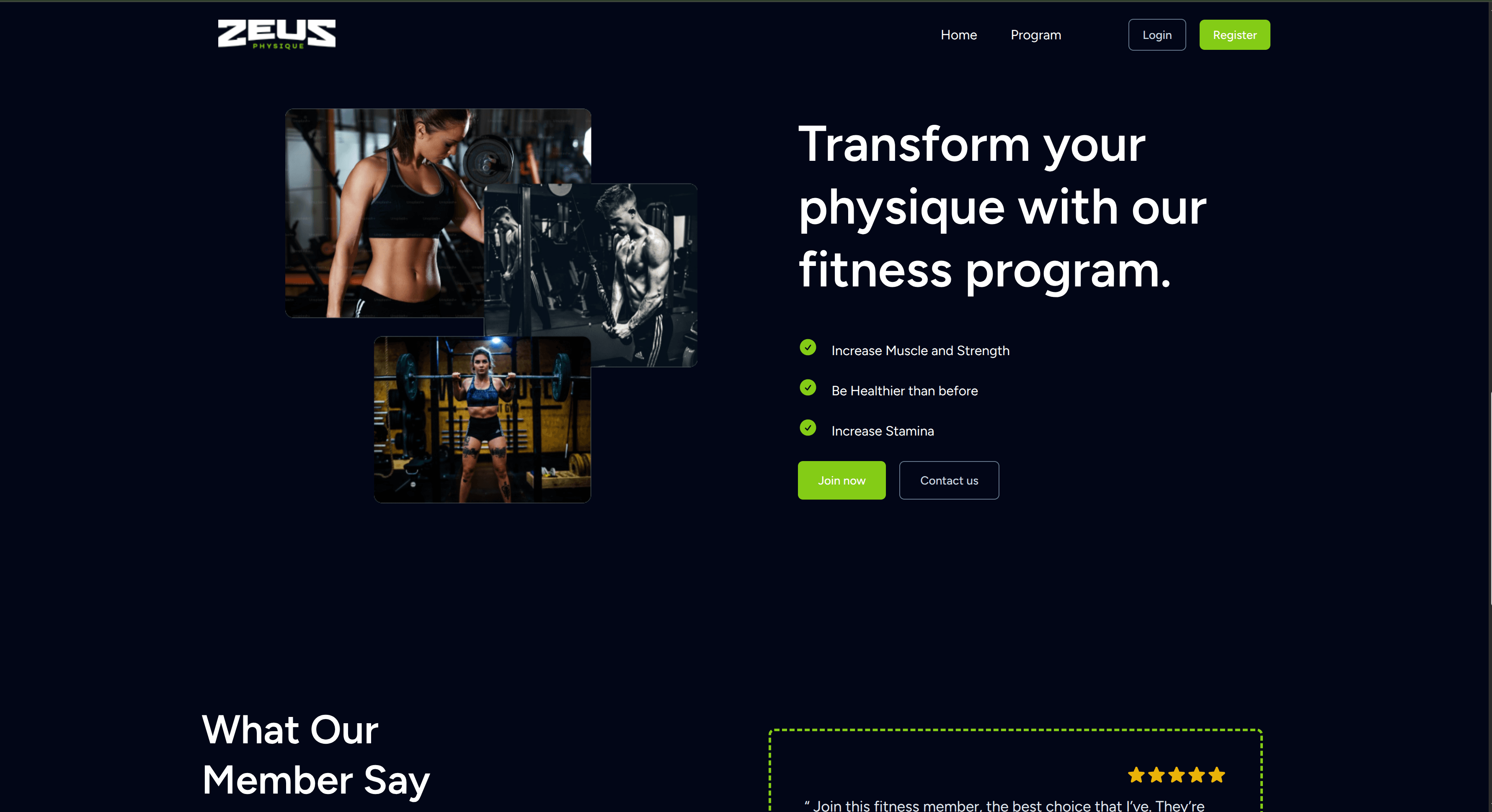 SIM-GYM Project Preview